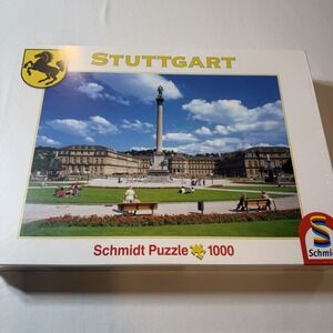 Schmidt Puzzle 58249 - Stuttgart Jubiläumssäule 1000 piece Made In Europe Sealed